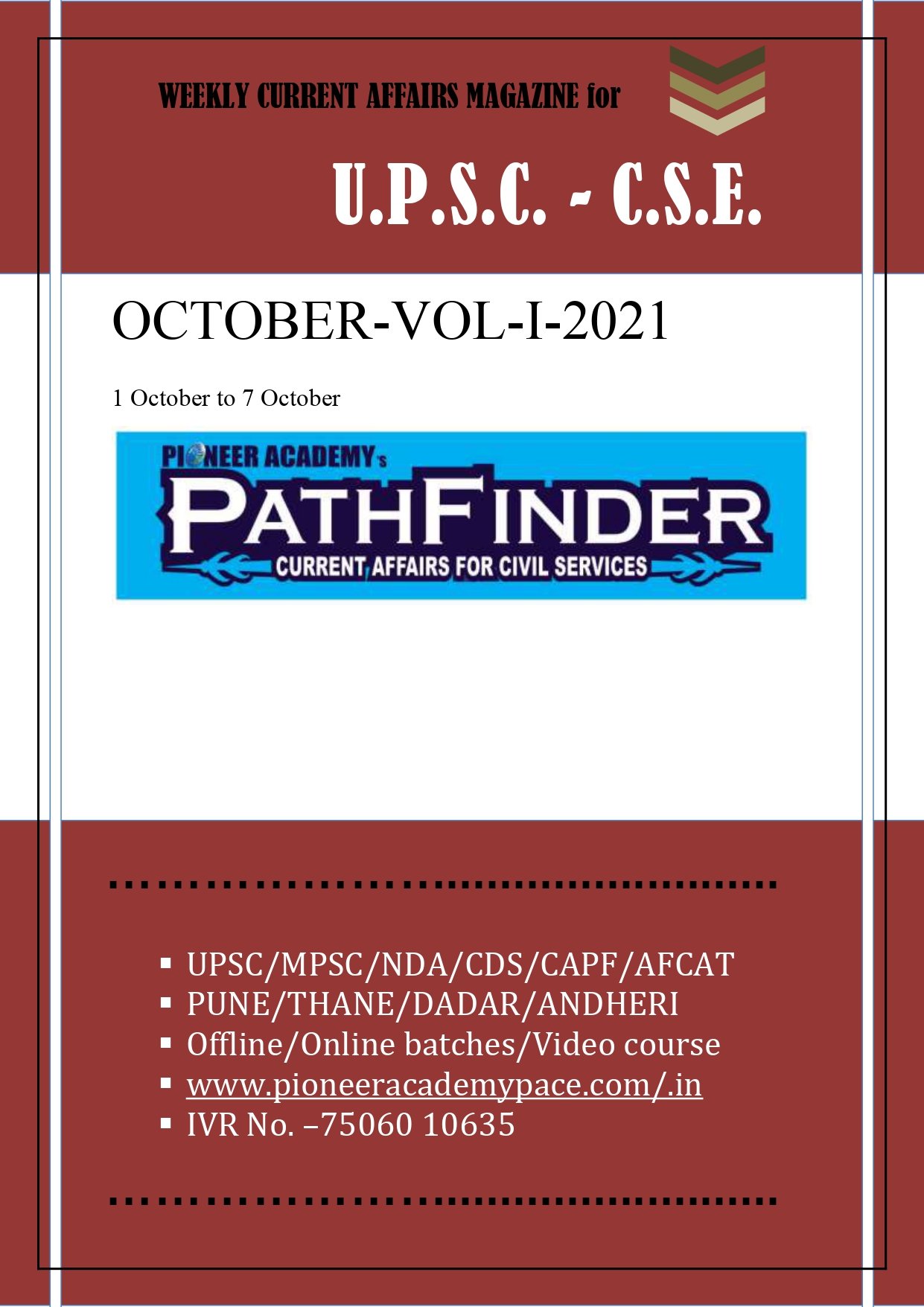 OCTOBER-VOL-I-2021