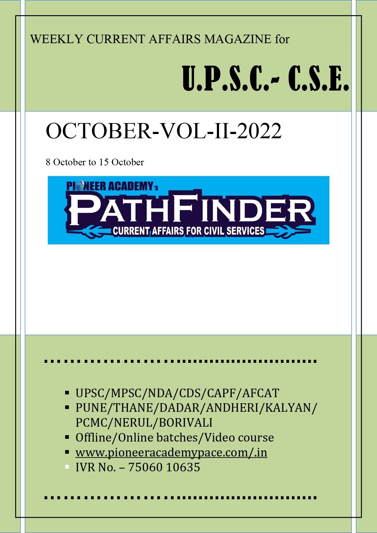 OCTOBER-VOL-II-2022