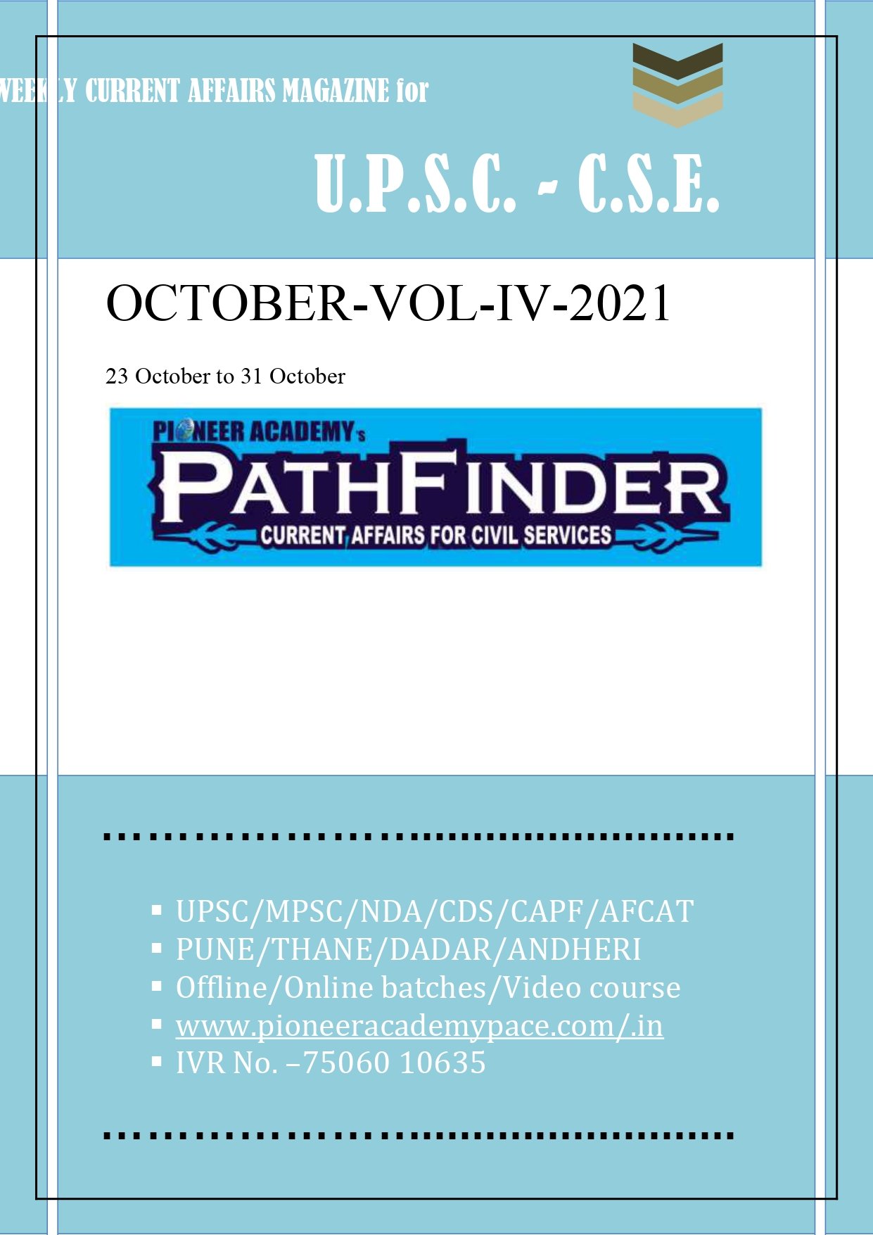 OCTOBER-VOL-IV-2021