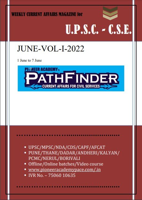 June 2022-1st Week-Upsc Current Affairs